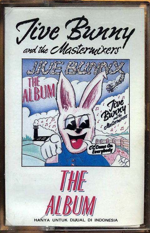 (Used) JIVE BUNNY AND THE MASTERMIXERS The Album CASSETTE TAPE.jpg