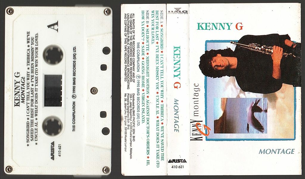 (Used) Kenny G Montage CASSETTE TAPE.jpg