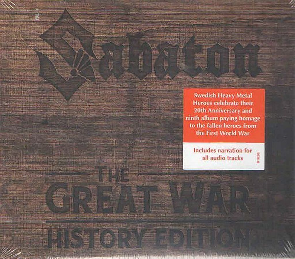 SABATON The Great War (History Edition) (Digipak) CD.jpg