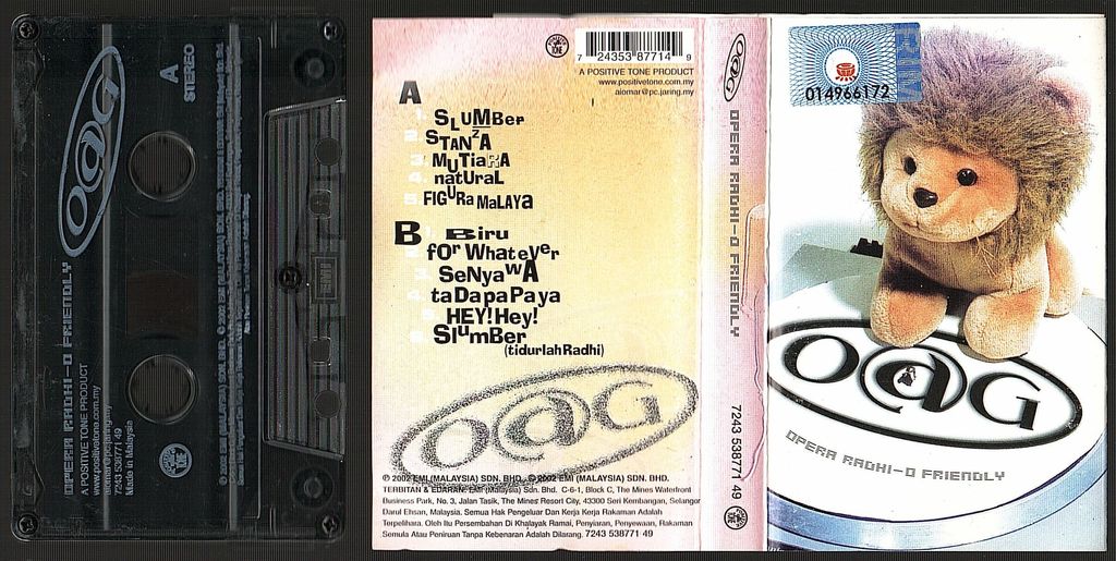 (Used) OAG Opera Radhi-o Friendly CASSETTE TAPE.jpg