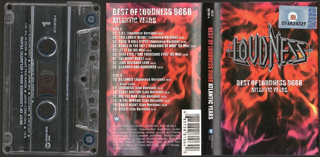 (Used) LOUDNESS Best Of Loudness 8688 - Atlantic Years CASSETTE TAPE.jpg