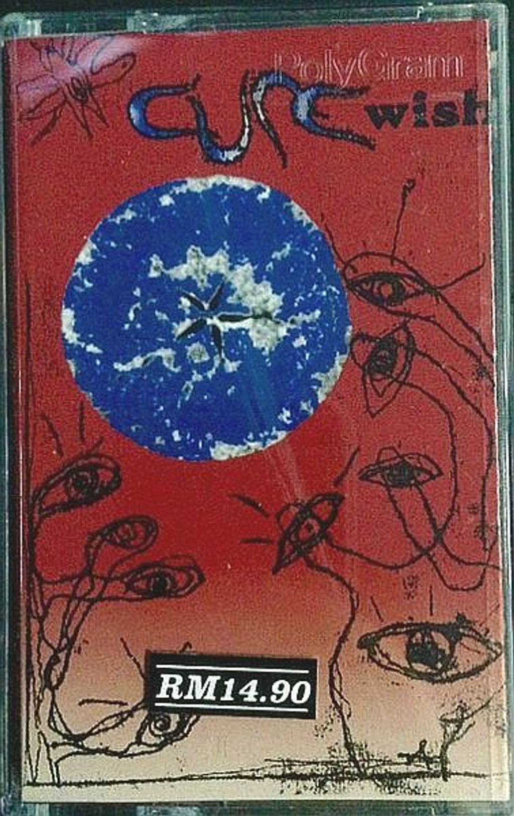 (Used) CURE Wish CASSETTE TAPE.jpg