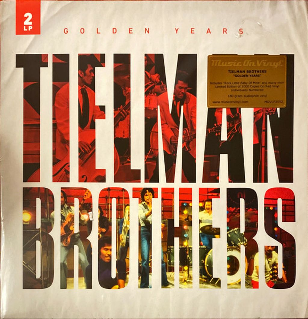 TIELMAN BROTHERS Golden Years (Compilation, Limited Edition, Numbered, Red) 2LP.jpg