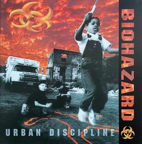 BIOHAZARD Urban Discipline (Limited Edition, Numbered, Orange [Yellow Flame]) 2LP.jpg