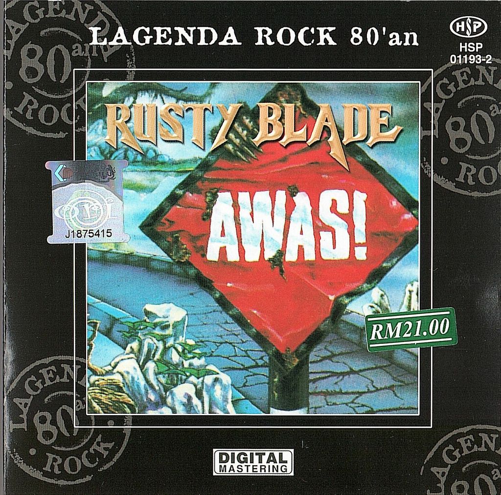 (Used) RUSTY BLADE Awas CD.jpg