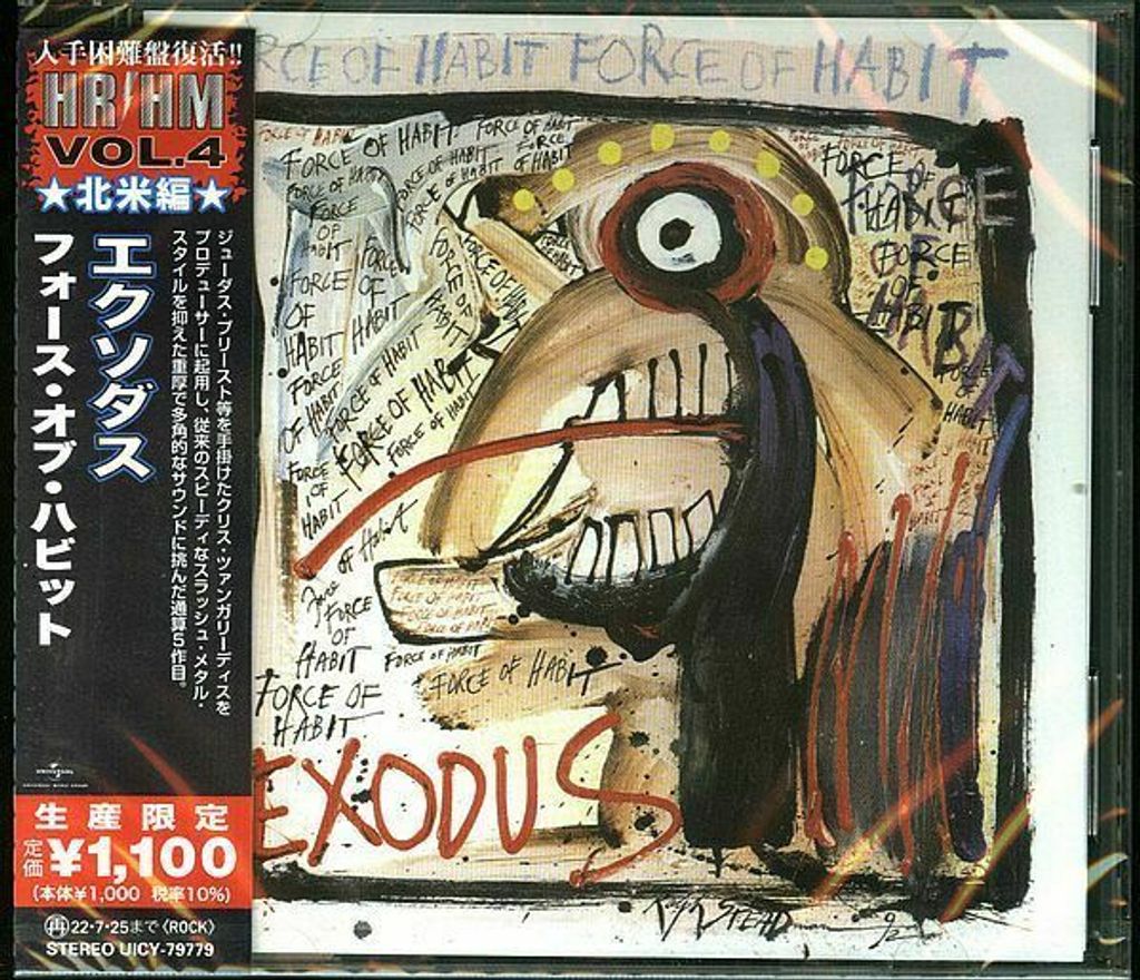 EXODUS Force Of Habit (Reissue, Japan Press) CD.jpg