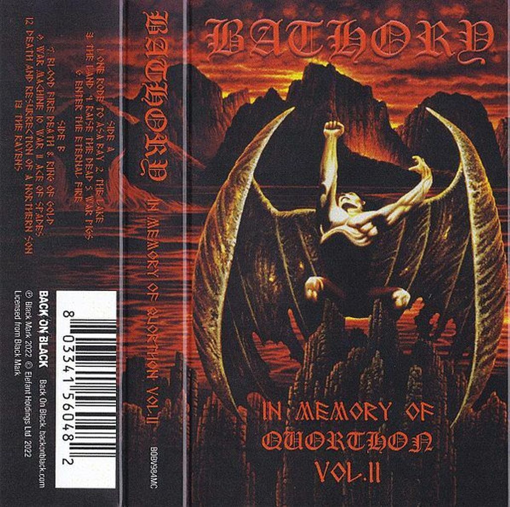 BATHORY In Memory Of Quorthon Vol. II CASSETTE TAPE.jpg