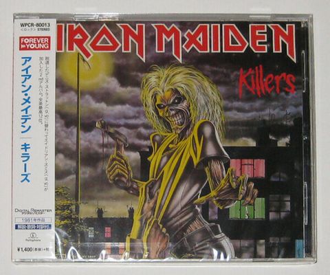IRON MAIDEN Killers (Enhanced, Reissue, Remastered, Japan press 2014 reissue with OBI) CD.jpg