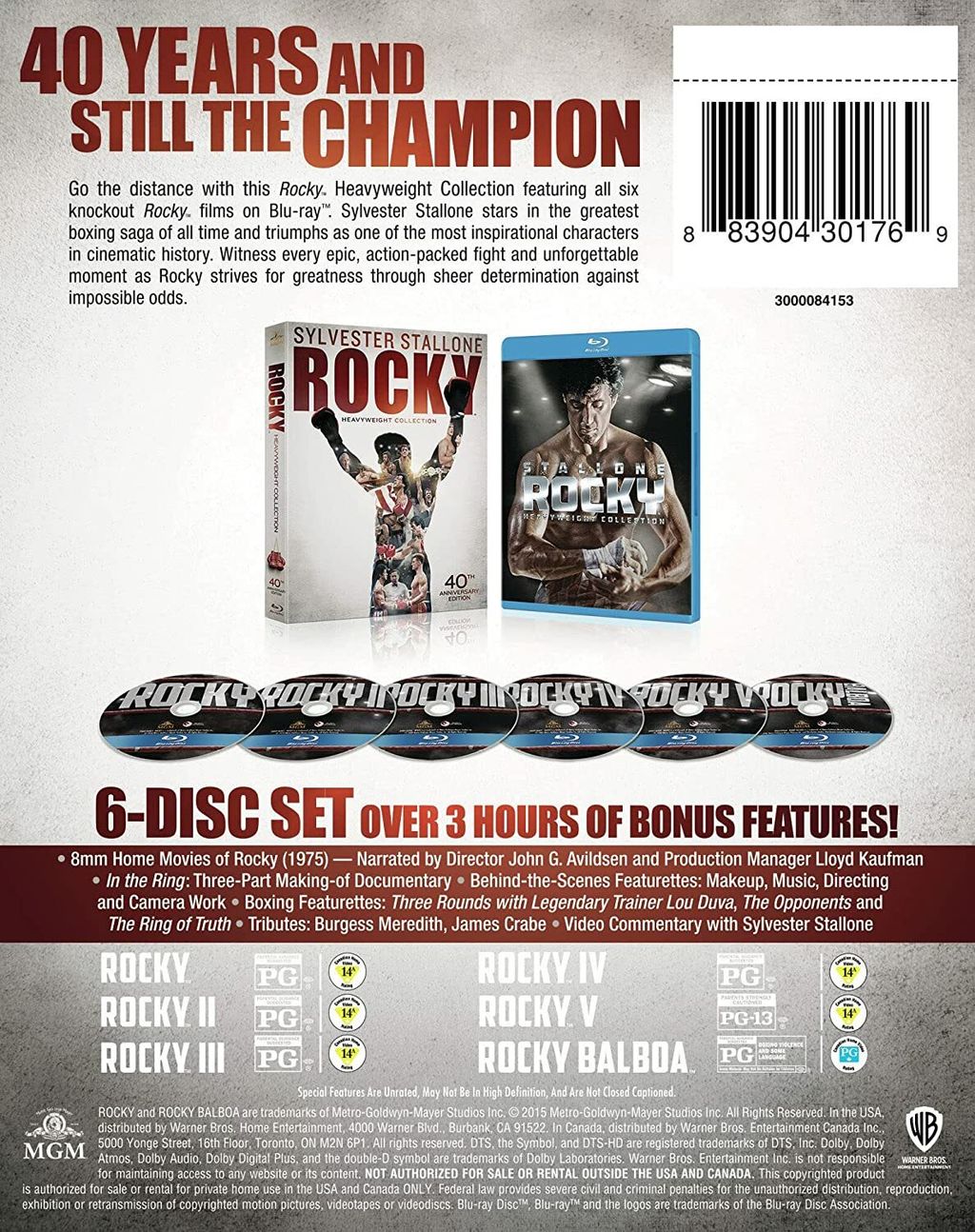 ROCKY Heavyweight Collection [Blu-ray] 6-discs2.jpg