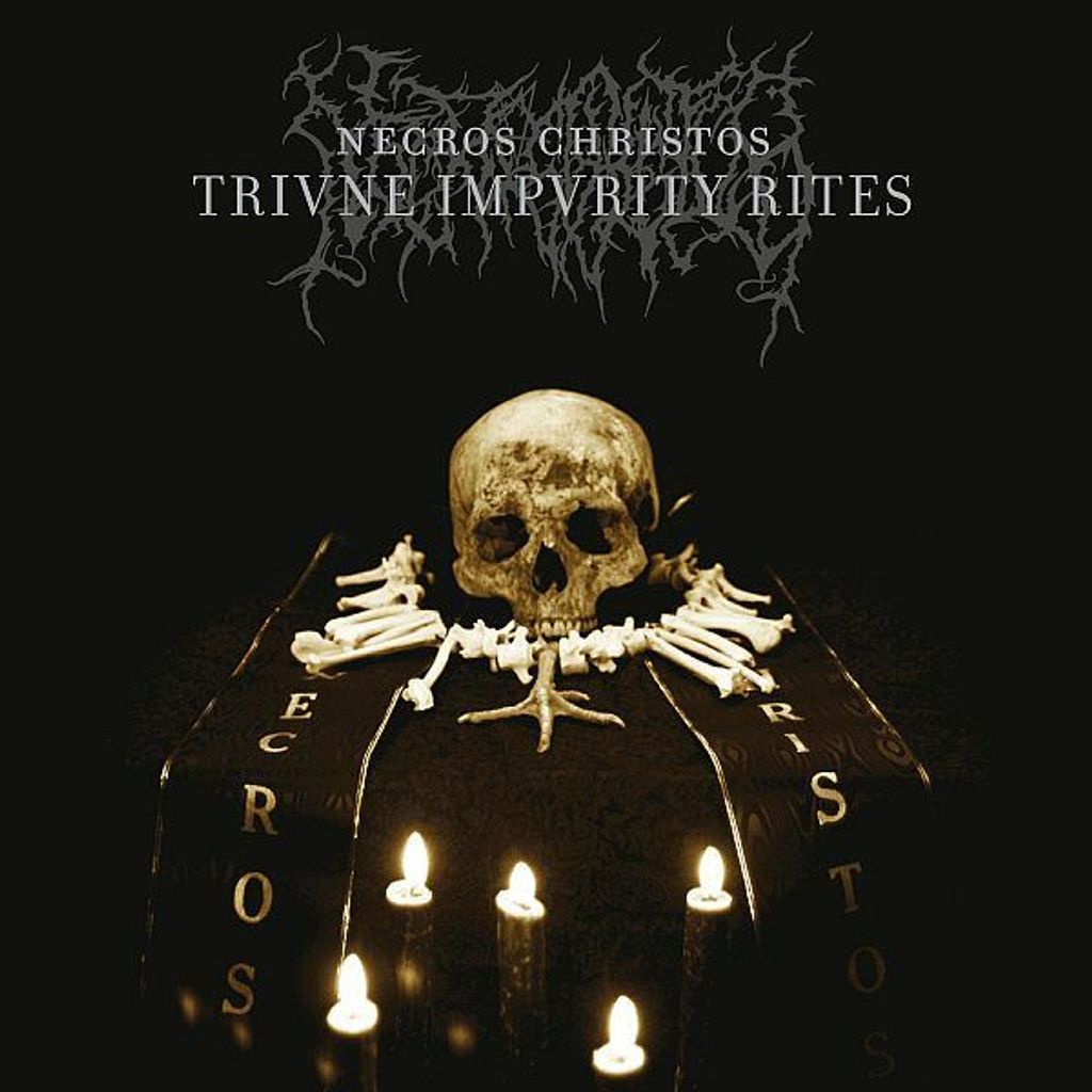 (Used) NECROS CHRISTOS Trivne Impvrity Rites Or The Grand Nine Cvltmysteries Of The Templvm Necromantorvm CD.jpg