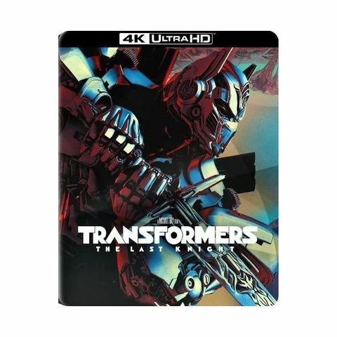 TRANSFORMERS The Last Knight 4K UHD Blu-ray 2-DISCS STEELBOOK WALMART EXCLUSIVE