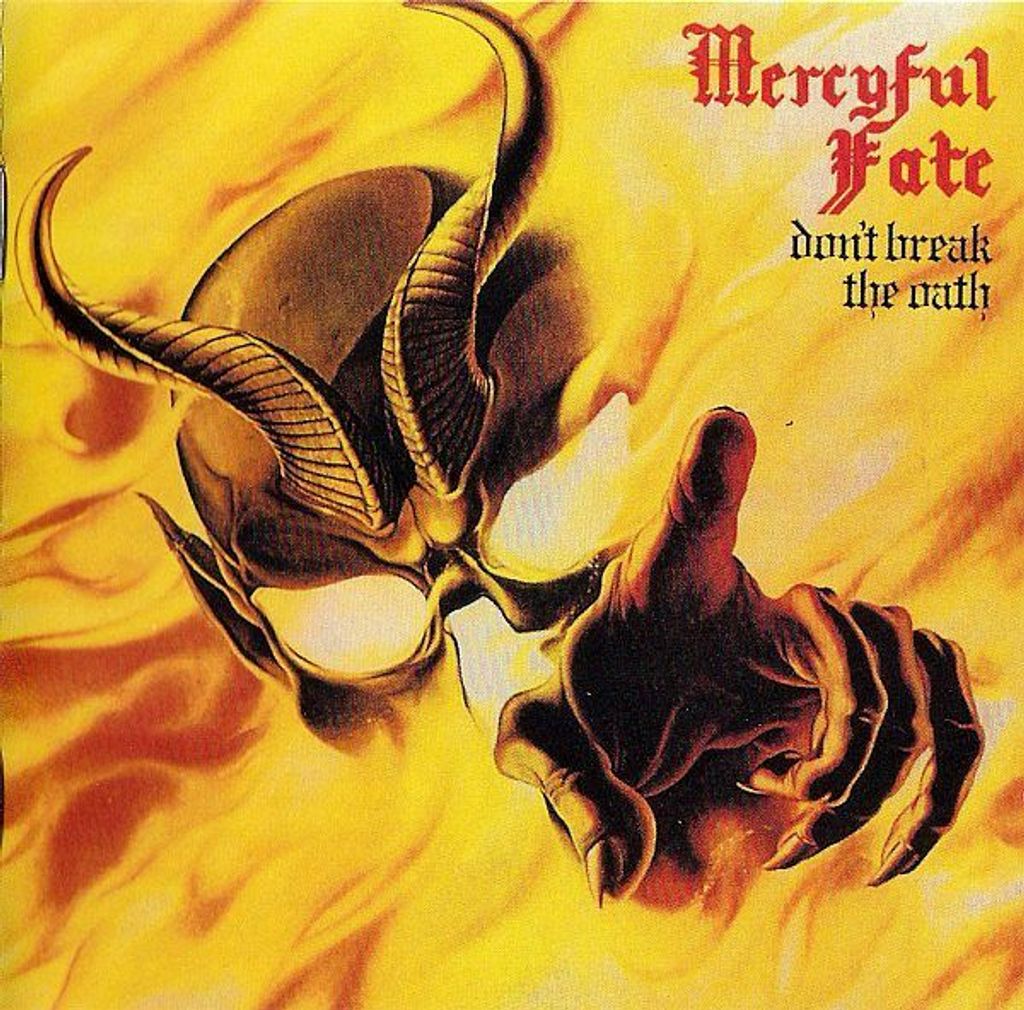(Used) MERCYFUL FATE Don't Break The Oath (1997 Reissue, Remastered, Gold Edition) CD