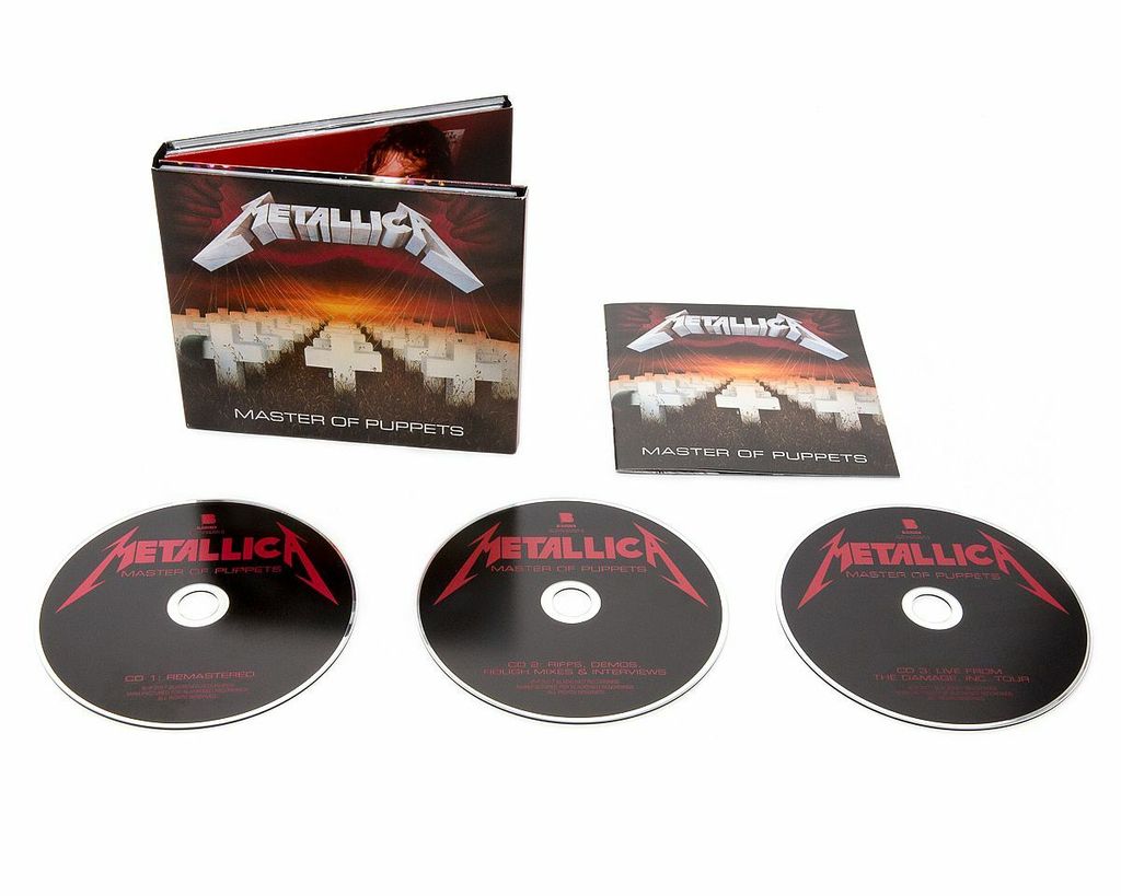 (Used) METALLICA Master of Puppets (Remastered Expanded 3CD Edition)