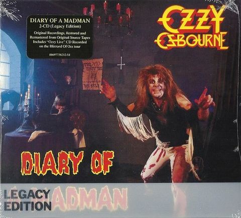 (Used) OZZY OSBOURNE Diary of A Madman (with slipcase) 2CD
