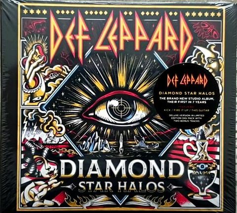 DEF LEPPARD Diamond Star Halos (Deluxe Limited Edition Digisleeve) CD