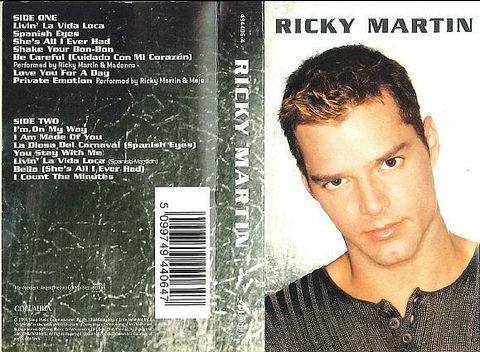 (Used) RICKY MARTIN Ricky Martin CASSETTE TAPE