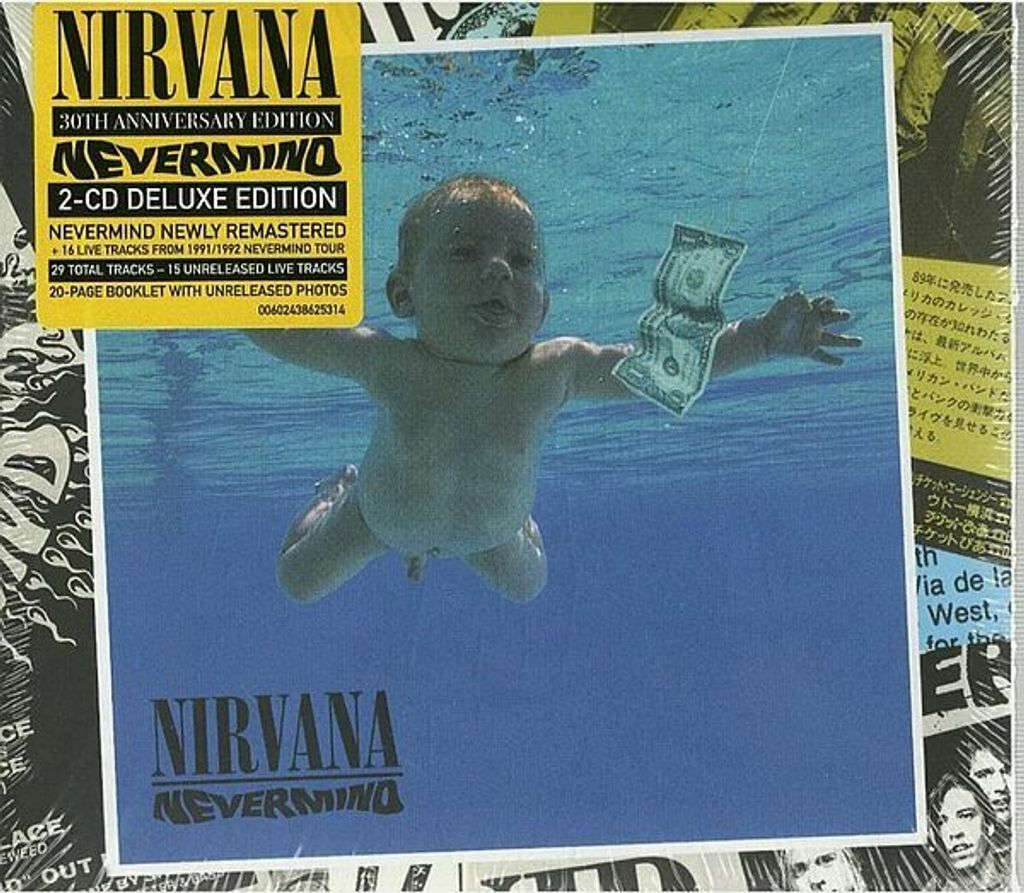 NIRVANA Nevermind (30th Anniversary Deluxe Edition) 2CD (EU)