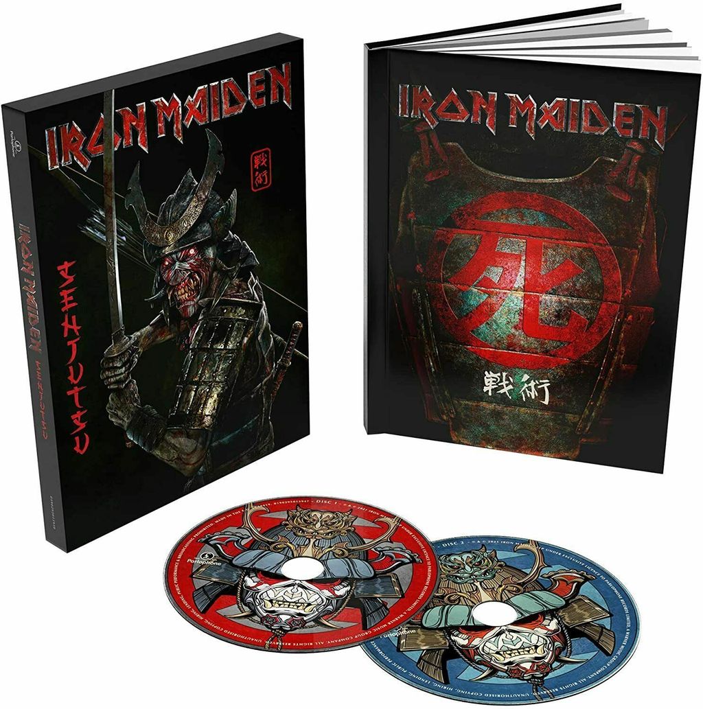 IRON MAIDEN Senjutsu 2CD digibook