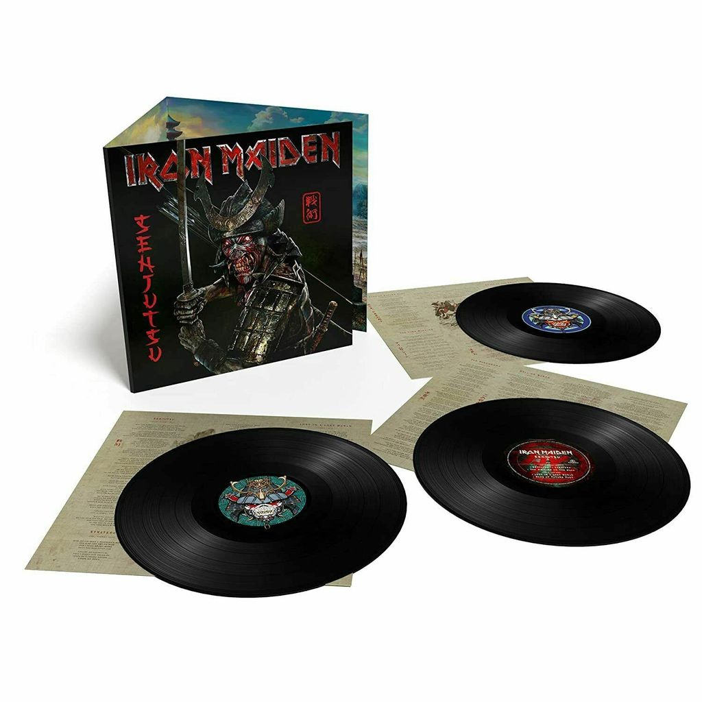 IRON MAIDEN Senjutsu 3LP (Black)
