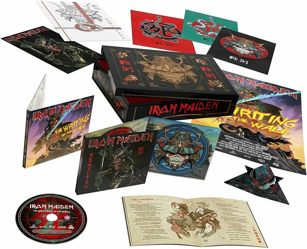 IRON MAIDEN Senjutsu Deluxe Boxset