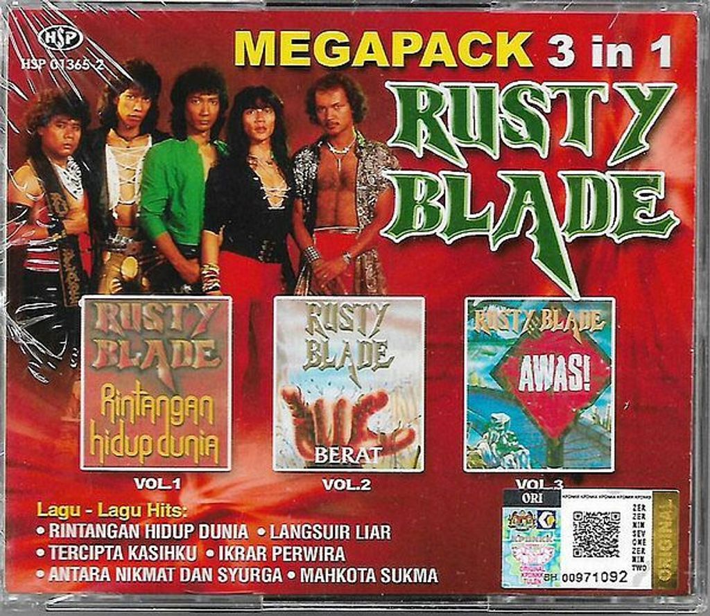 RUSTY BLADE Megapack 3 In 1 3CD