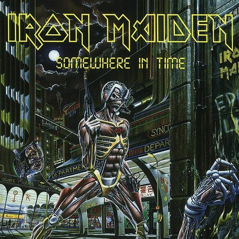 (Used) IRON MAIDEN Somewhere In Time (with slipcase) CD