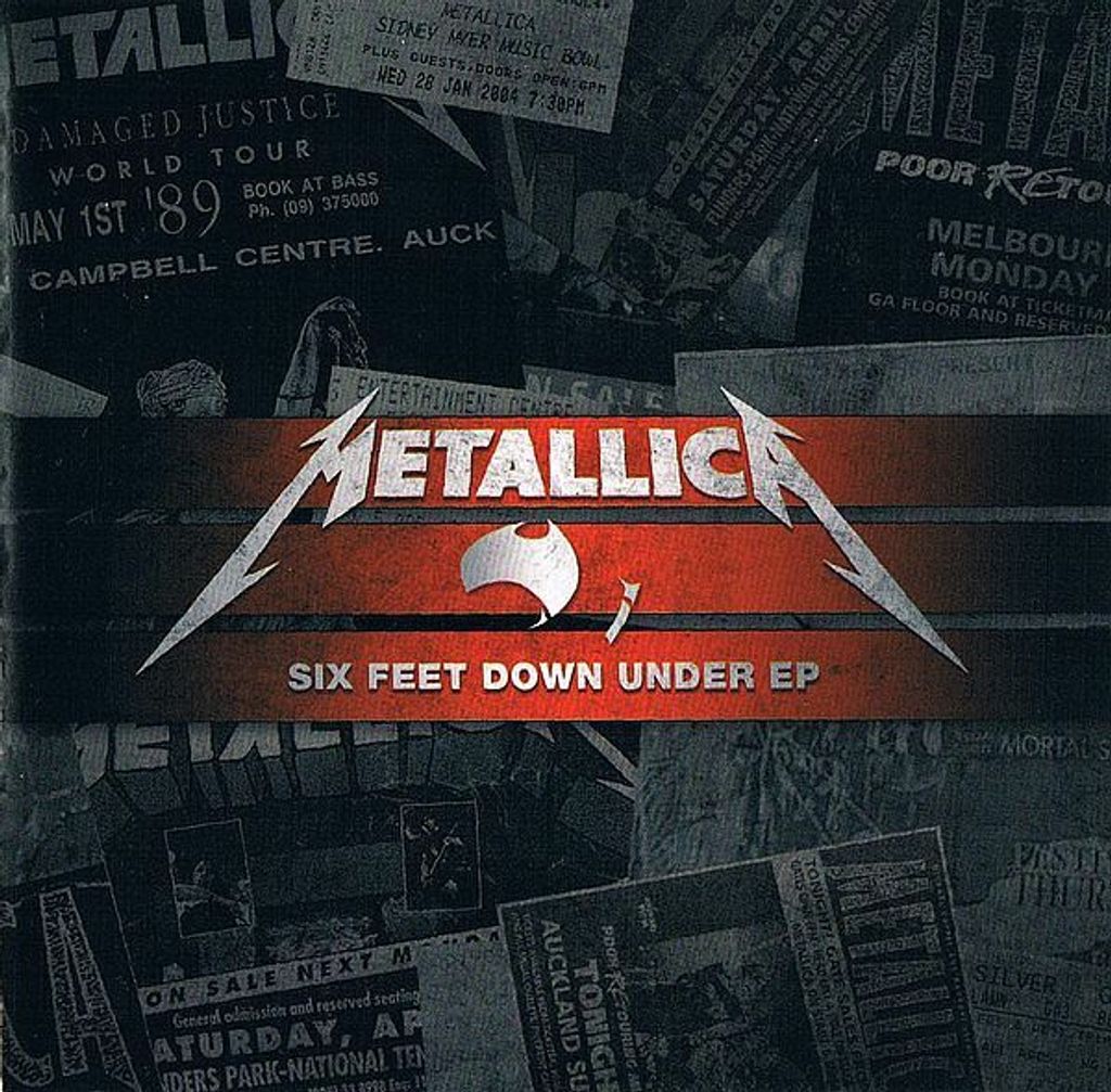 METALLICA Six Feet Down Under CD EP