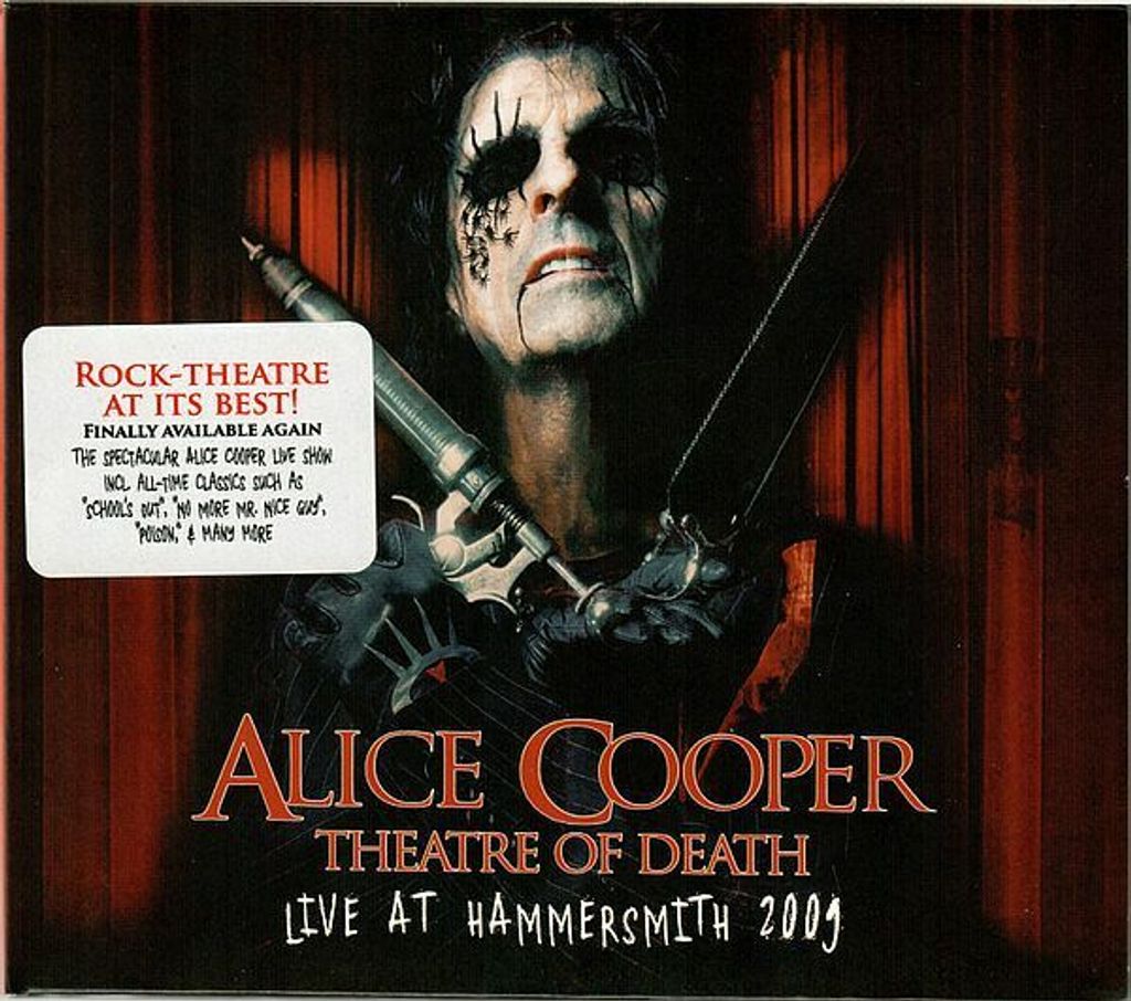 ALICE COOPER Theatre Of Death - Live At Hammersmith 2009 (Digipak) CD