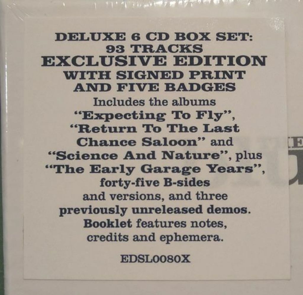 THE BLUETONES Superior Quality Recordings 1994-2002 (Deluxe Edition Box Set) 6CD STICKER