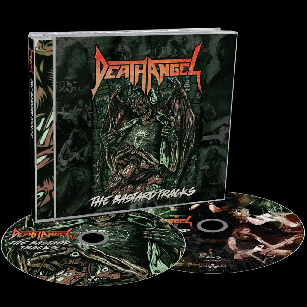 DEATH ANGEL The Bastard Tracks CD+Blu-ray