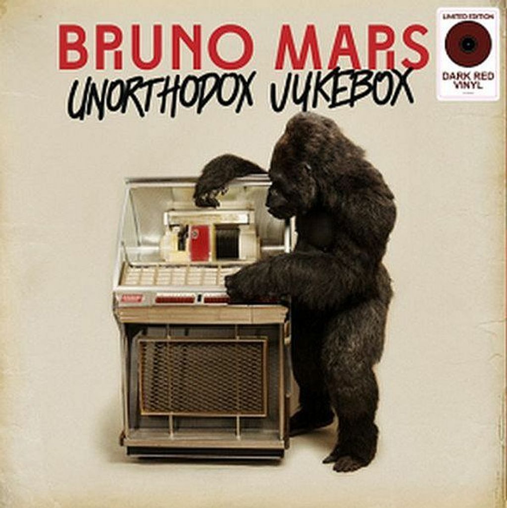 BRUNO MARS Unorthodox Jukebox (Limited Edition Dark Red Vinyi) LP