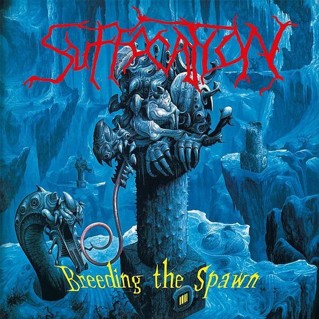 SUFFOCATION Breeding The Spawn (Limited Edition, Numbered. Smokey Coloured Vinyl) LP