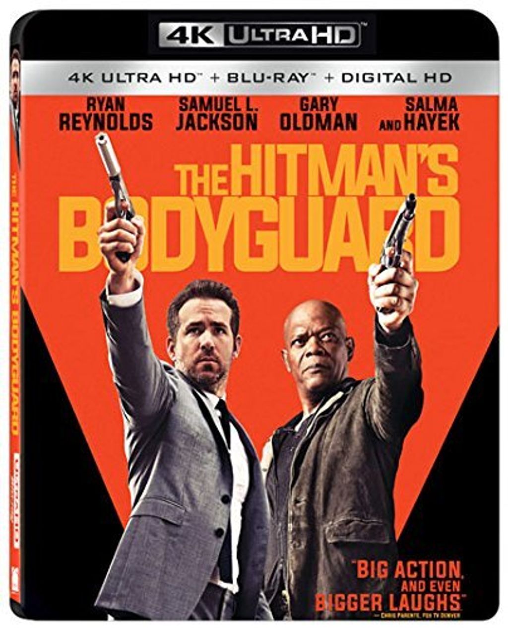 THE HITMAN'S BODYGUARD 4K Ultra-HD Blu-ray 2-DISCS