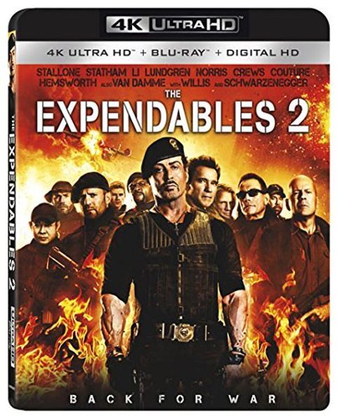 THE EXPENDABLES 2 4K Ultra-HD Blu-ray 2-DISCS