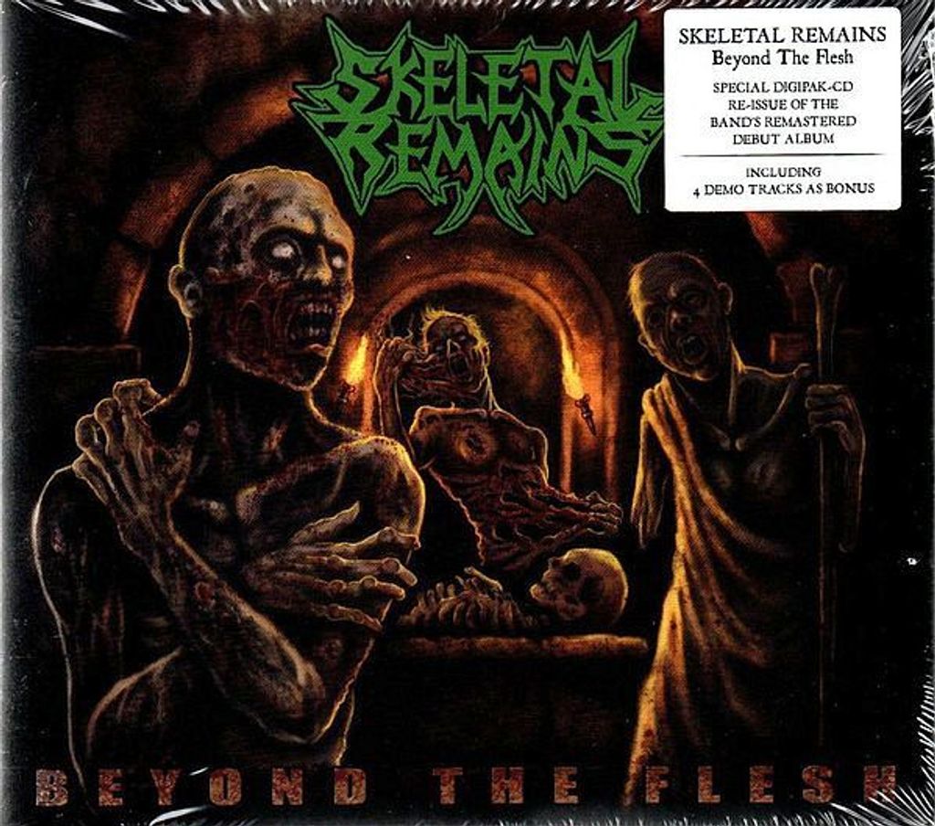 SKELETAL REMAINS Beyond The Flesh (Remastered, Digipak) CD (EU)