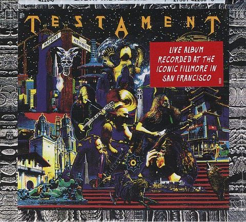 TESTAMENT Live at the Fillmore (2018 reissue Digipak) CD