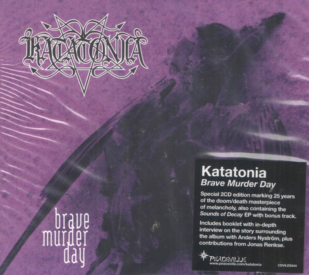KATATONIA Brave Murder Day (Reissue, Remastered) 2CD