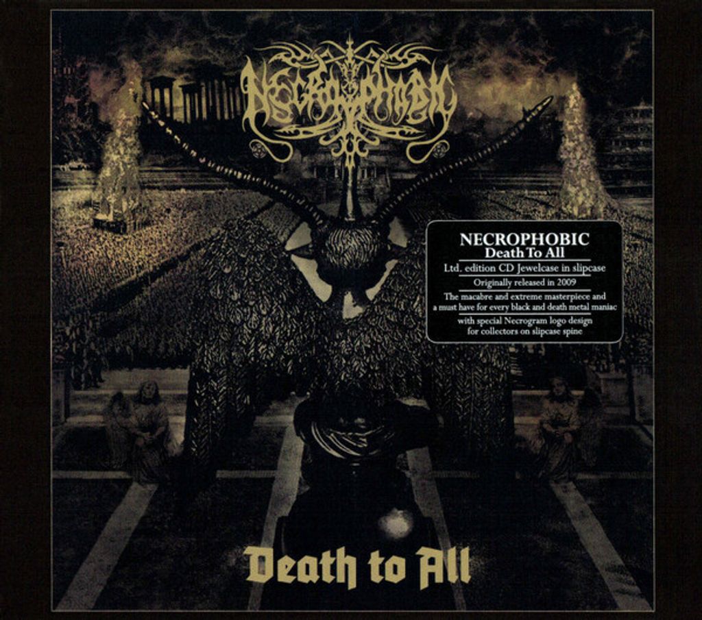 NECROPHOBIC Death To All (Limited Edition, Reissue, Slipcase) CD