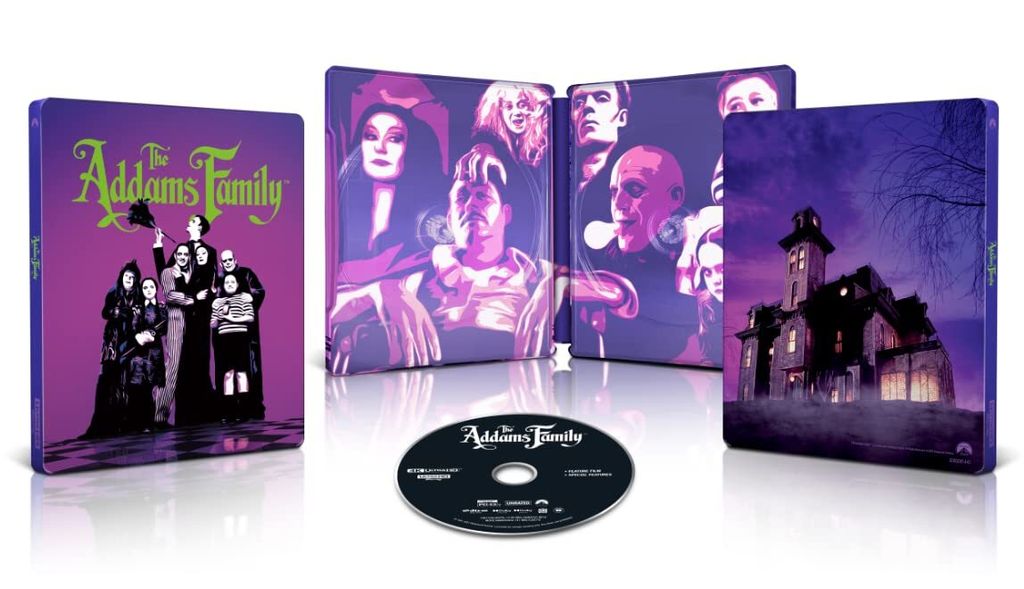 THE ADDAMS FAMILY 4K Ultra-HD STEELBOOK