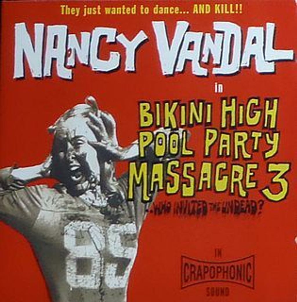 (Used) NANCY VANDAL Bikini High Pool Party Massacre 3 (Who Invited The Undead) CD