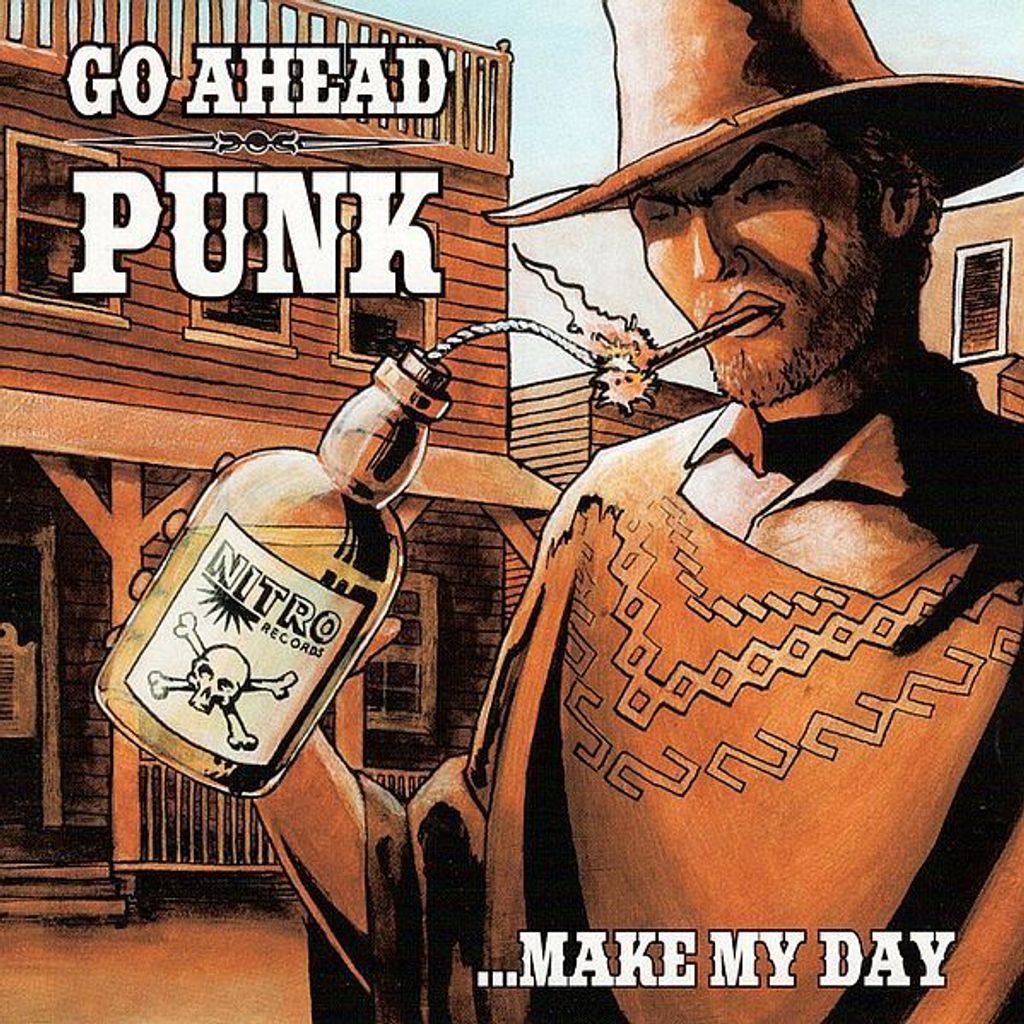 (Used) VARIOUS Go Ahead Punk ... Make My Day CD
