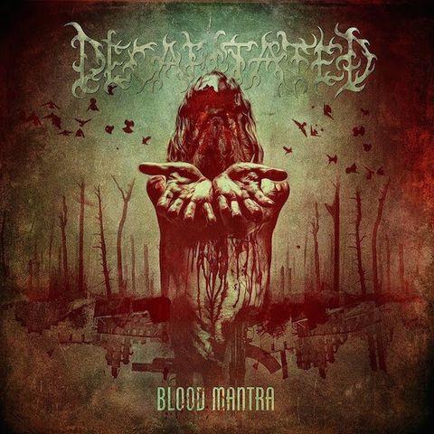 DECAPITATED Blood Mantra  (Limited Edition, Clear White Red Splatter) LP