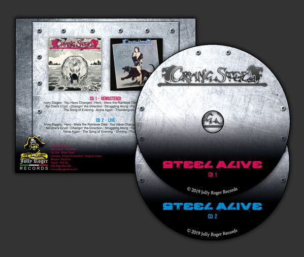 CRYING STEEL Steel Alive 2CD2