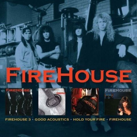 FIREHOUSE Firehouse + Hold Your Fire + 3 + Good Acoustics 3CD