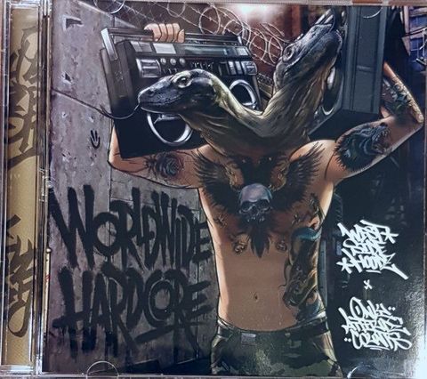 (Used) WEST SIDE HOODZ x ONLY ATTITUDE COUNTS Worldwide Hardcore Split CD