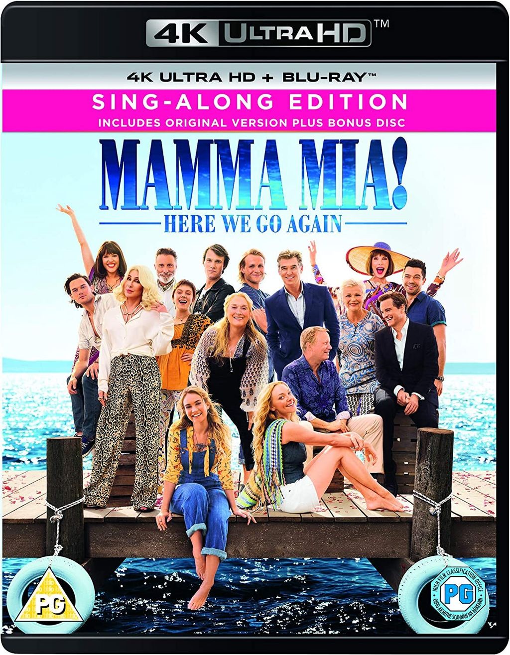 MAMMA MIA Here We Go Again 4K Ultra-HD Blu-ray 2-DISCS
