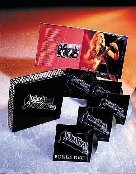 (Used) JUDAS PRIEST Metalogy BOXSET 4CD+DVD