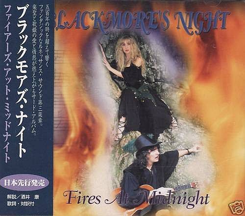 (Used) BLACKMORE'S NIGHT Fires At Midnight (Japan Press with OBI) CD