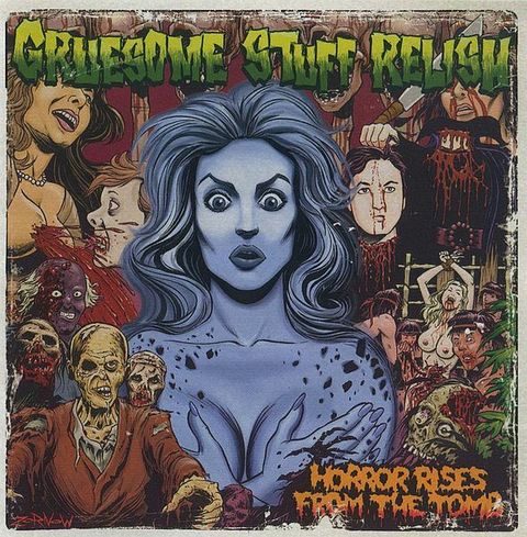 (Used) GRUESOME STUFF RELISH Horror Rises From The Tomb CD (US)