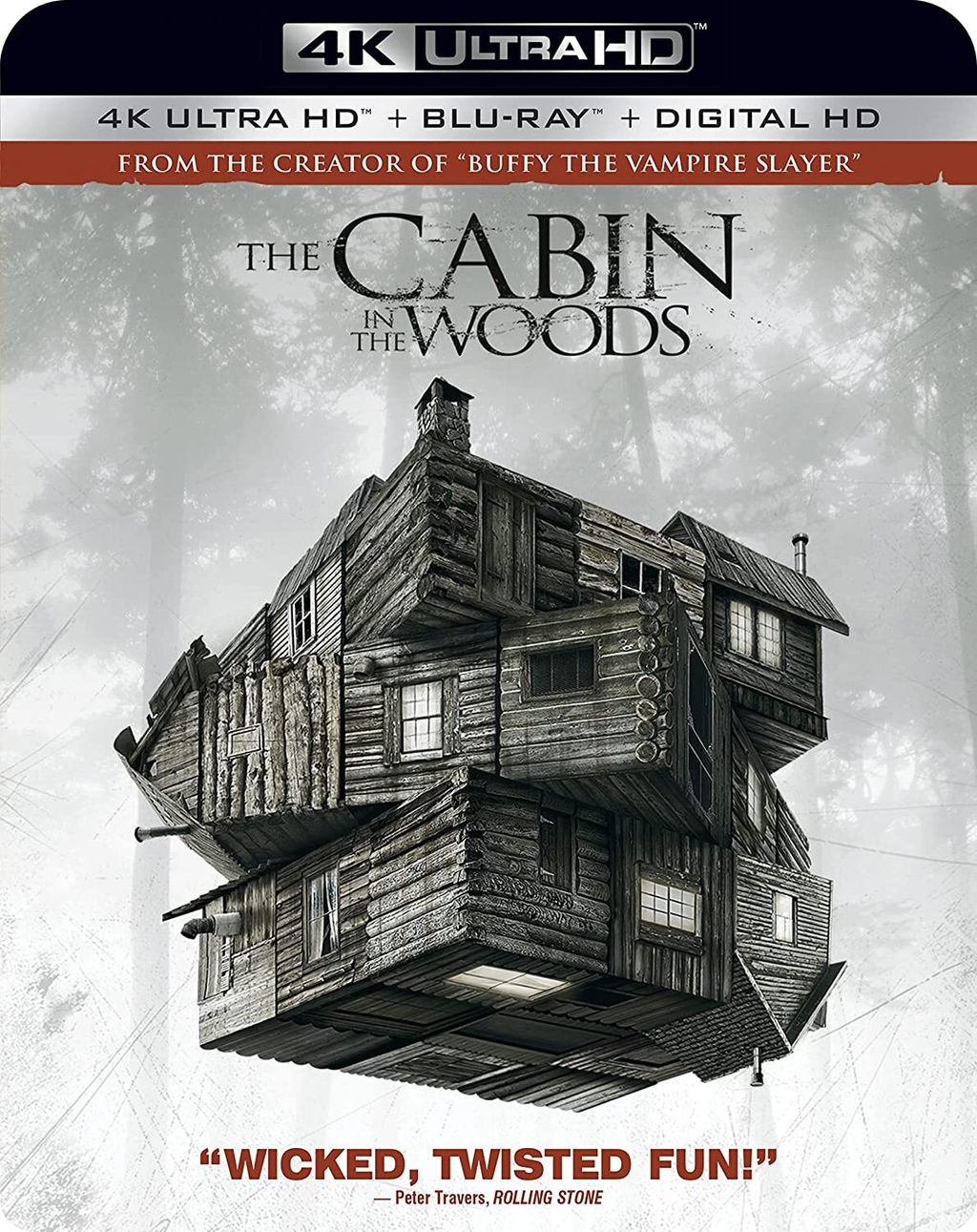 THE CABIN IN THE WOODS 4K Ultra-HD Blu-ray 2-DISCS SLIPCOVER